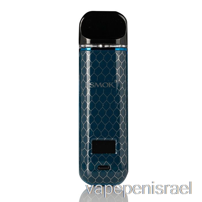 חד פעמי Vape Israel Smok Novo X 25w Pod System כחול קוברה